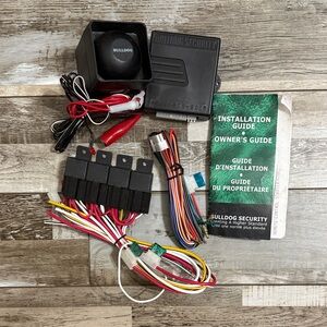 Bulldog Security Car Alarm System with Wiring